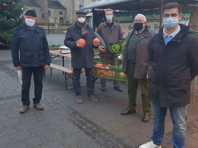 Joachim Boos, Peter Moskopp, Werner Dietz und Felix Rockenbach