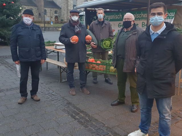 Joachim Boos, Peter Moskopp, Werner Dietz und Felix Rockenbach